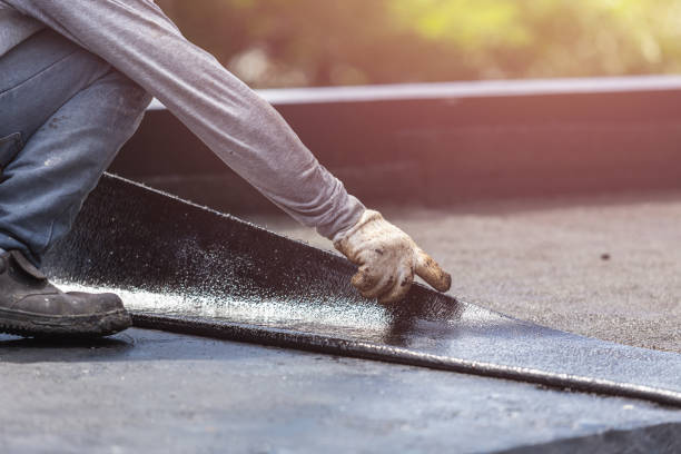 Professional Crawl Space Encapsulation technician working in Chesterville, OH